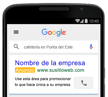 Búsqueda - Anuncios en Google Ads - Punta-del-Este